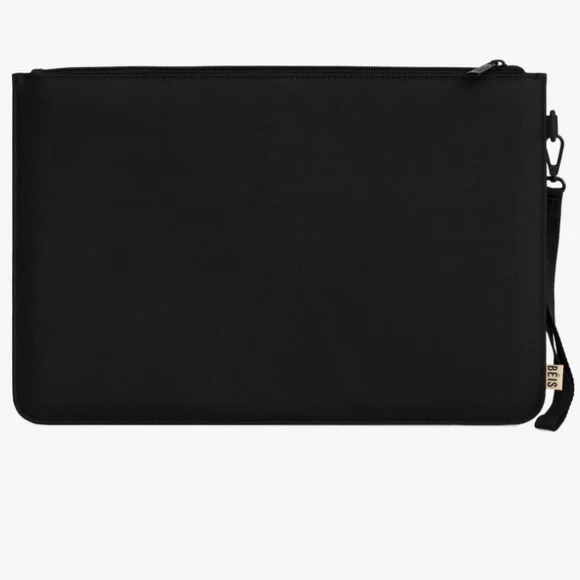 🖤 Beis Black Zippered Pouch - Picture 1 of 4